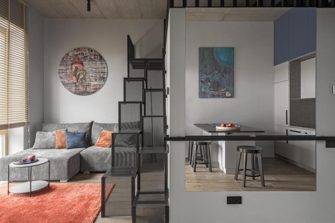 Ivis House Modern Apartment In Vilnius Old Town With Balcony Βίλνιους Εξωτερικό φωτογραφία